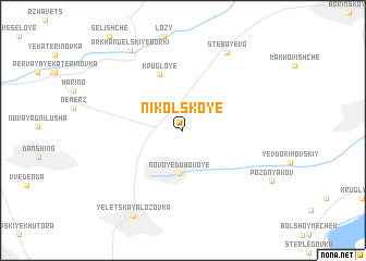 map of Nikol\