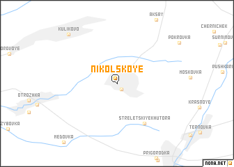 map of Nikol\