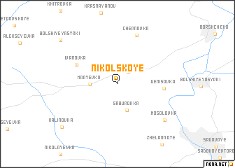 map of Nikol\