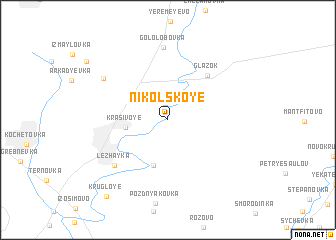 map of Nikol\