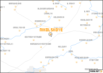 map of Nikol\