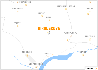 map of Nikol\