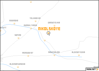 map of Nikol\