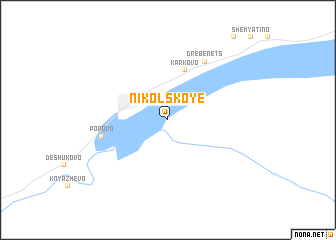 map of Nikol\