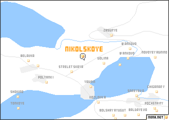 map of Nikol\