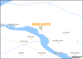 map of Nikol\