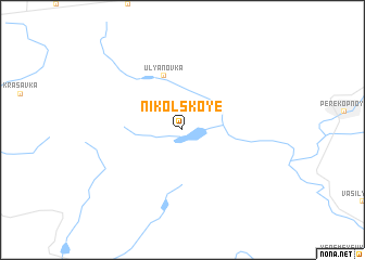 map of Nikol\