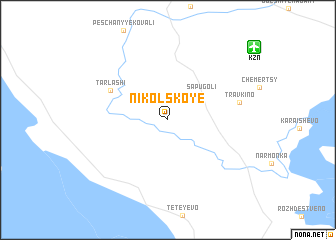 map of Nikol\