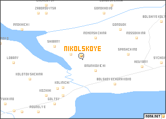 map of Nikol\