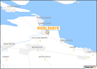 map of Nikol\