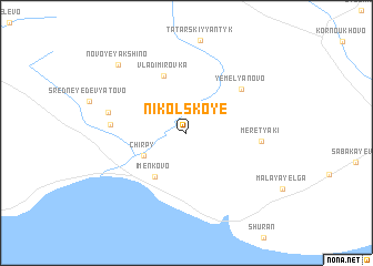 map of Nikol\