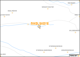 map of Nikol\