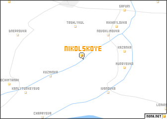 map of Nikol\