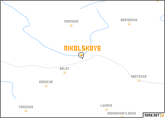 map of Nikol\