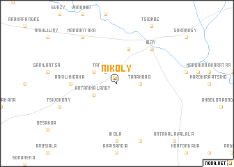 map of Nikoly