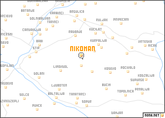 map of Nikoman