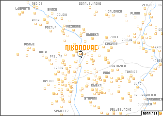 map of Nikonovac