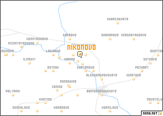 map of Nikonovo