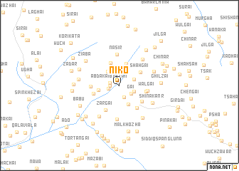 map of Niko