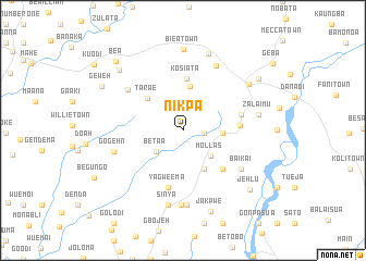 map of Nikpa