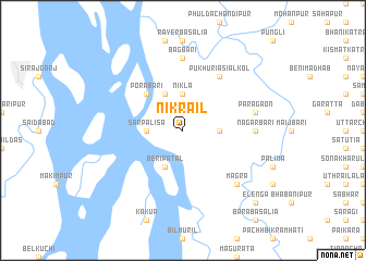 map of Nikrāil