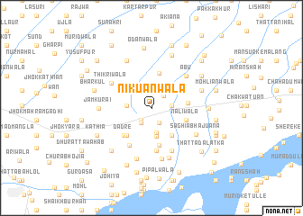 map of Nikuānwāla