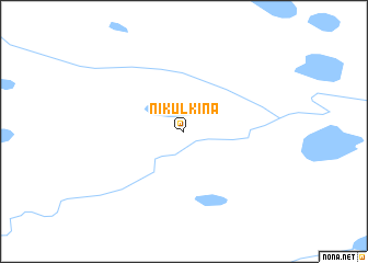 map of Nikul\