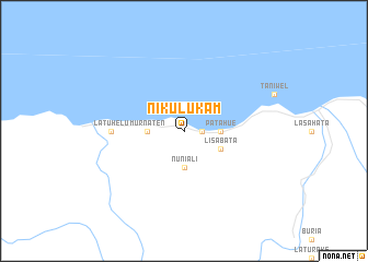 map of Nikulukam
