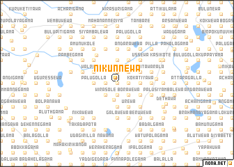 map of Nikunnewa