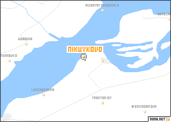 map of Nikuykovo