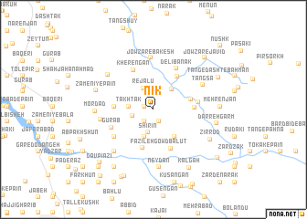 map of Nīk