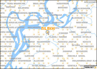 map of Nilakhi