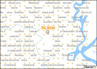 map of Nilakhi