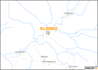 map of Nilambūr