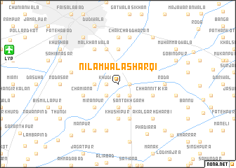 map of Nilāmwāla Sharqi