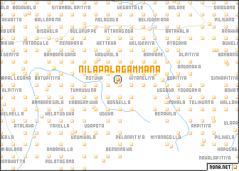 map of Nilapalagammana