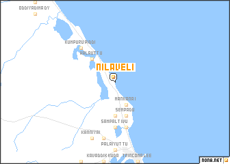 Nilaveli (Sri Lanka) map - nona.net