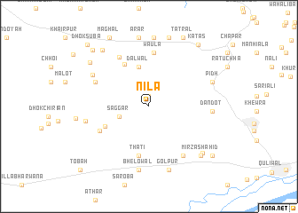 map of Nila