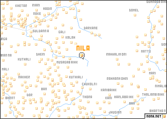 map of Nīla