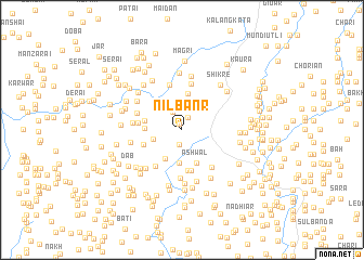 map of Nīlbanr