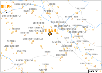 map of Nīleh