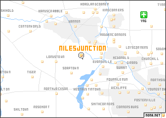 map of Niles Junction