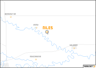 map of Niles