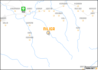 map of Niliga