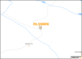 map of Nilivaara