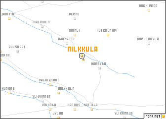 map of Nilkkula