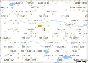 map of Niløse