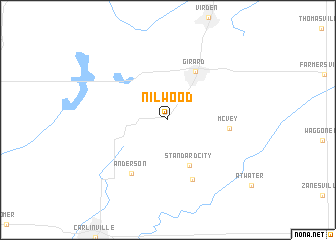 map of Nilwood