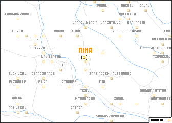 map of Nimá