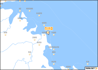 map of Nima